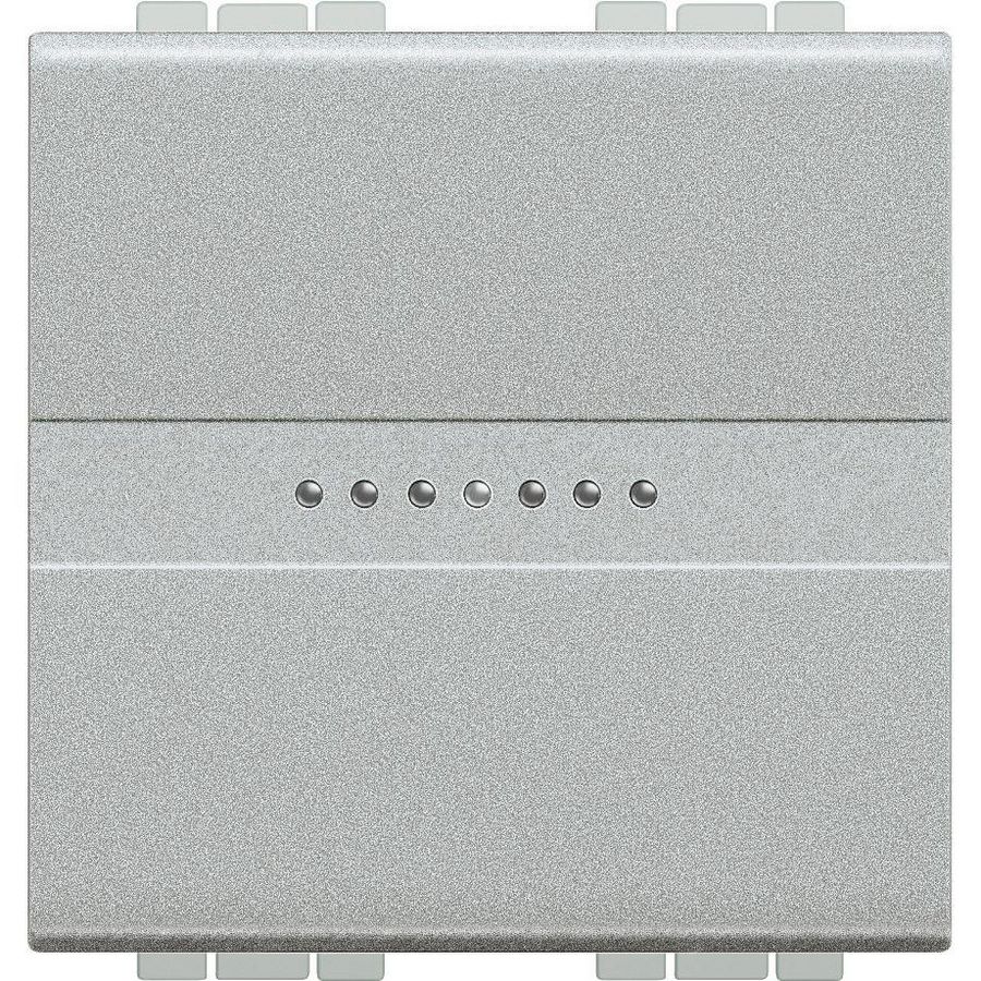Wisselschakelaar axiaal 10A 2 modulen Tech Livinglight