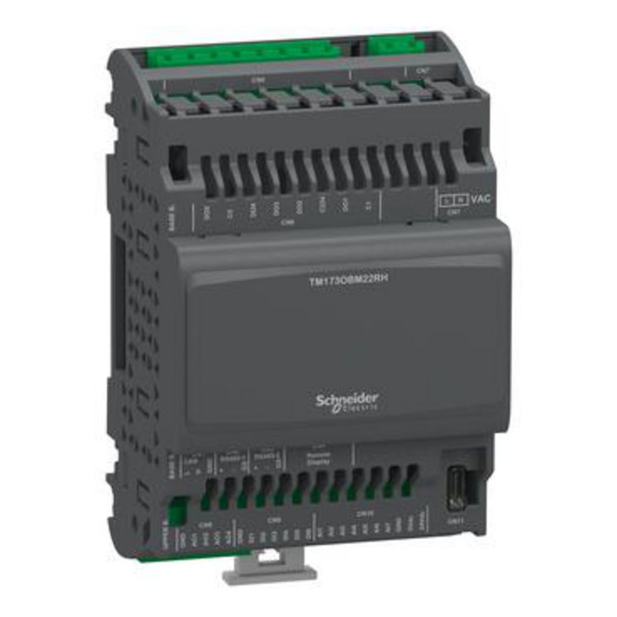 Modicon M173 Controller zonder display 22 IO 2 RS485 230 V A