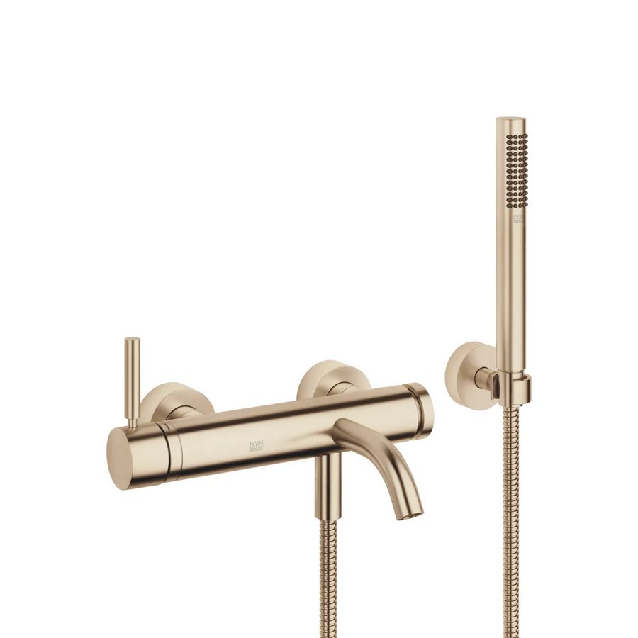 META 1-hendel badmengkraan wandmontage douchegar.Light Gold geb