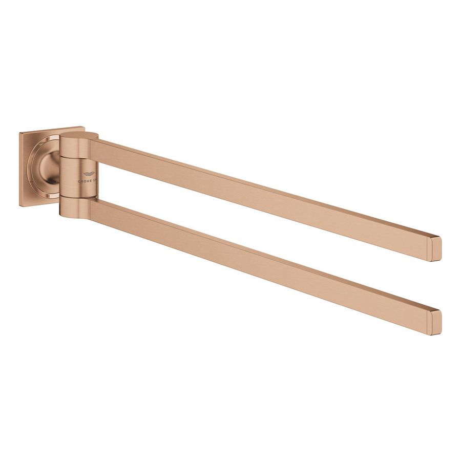 Allure handdoekhouder 2-lids 40342DL1 warm sunset geborsteld (mat bronskleurig) (Spa colors coll.)