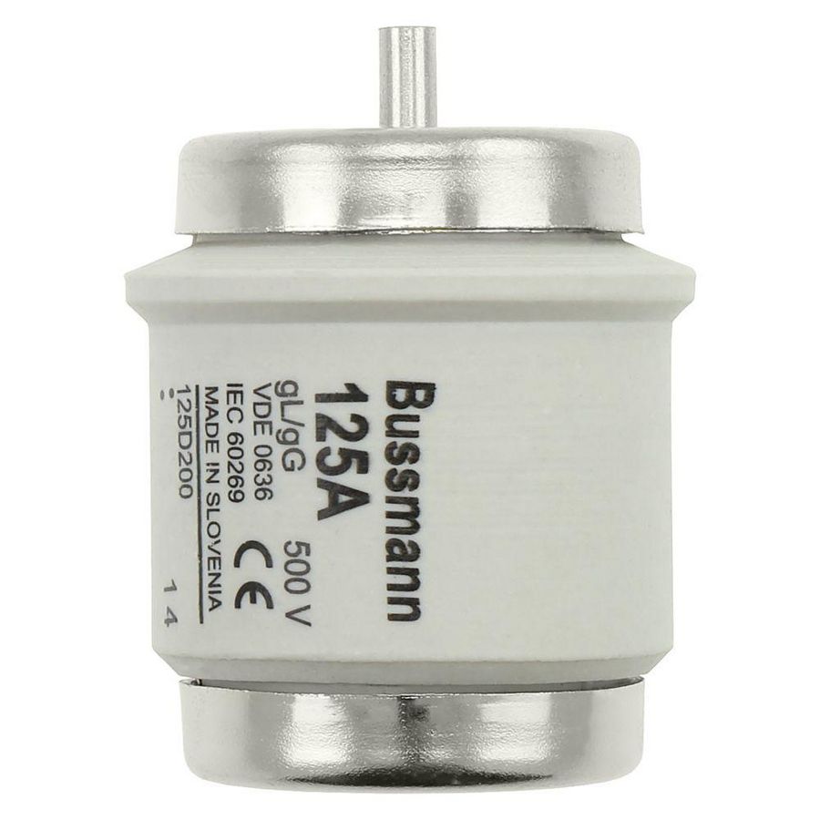 Zekering laagspanning 125A AC 500V D5 56x46mm gL/gG I VVE=10