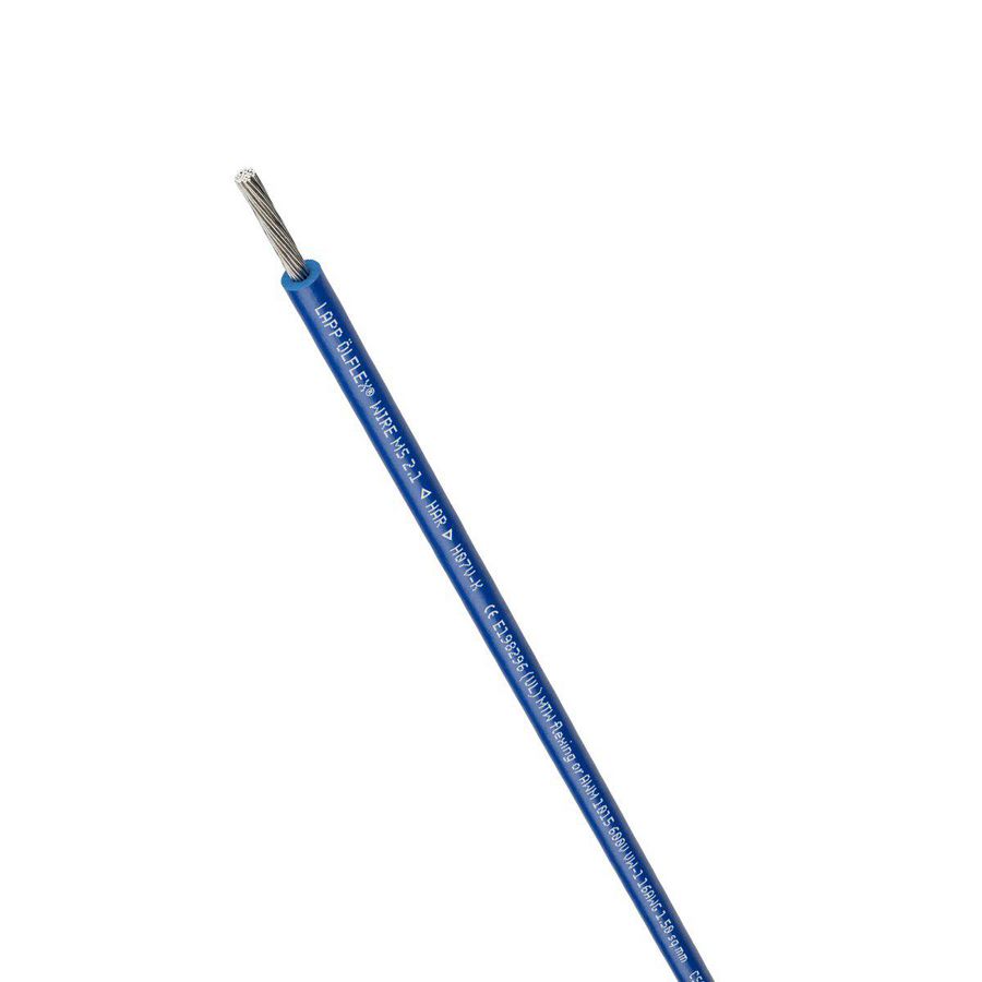 Rol a 100m. kabel Mul-St. SC 2.1 1X0,5mm² DBU donkerblauw