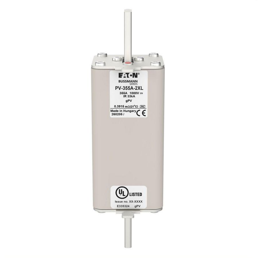 Zekering hoge snelheid 355A DC 1000V 50kA 2XL gPV UL IEC