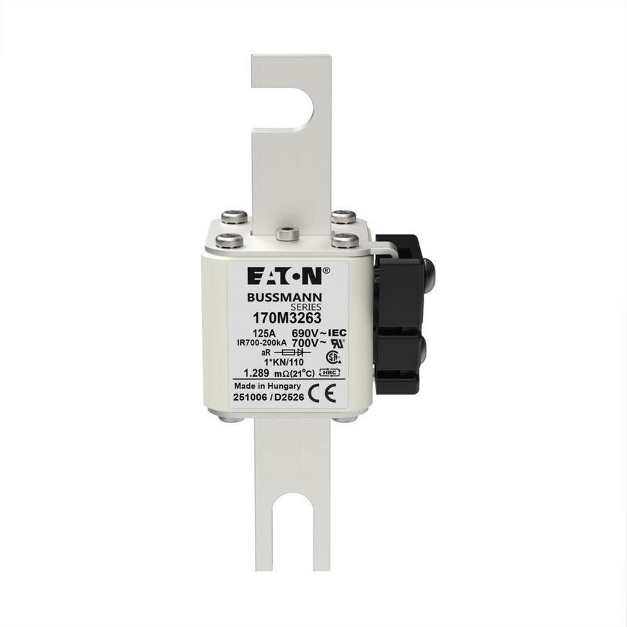 Zekering h. snelheid 125A AC 690V 200kA compact 1 45x VVE=6