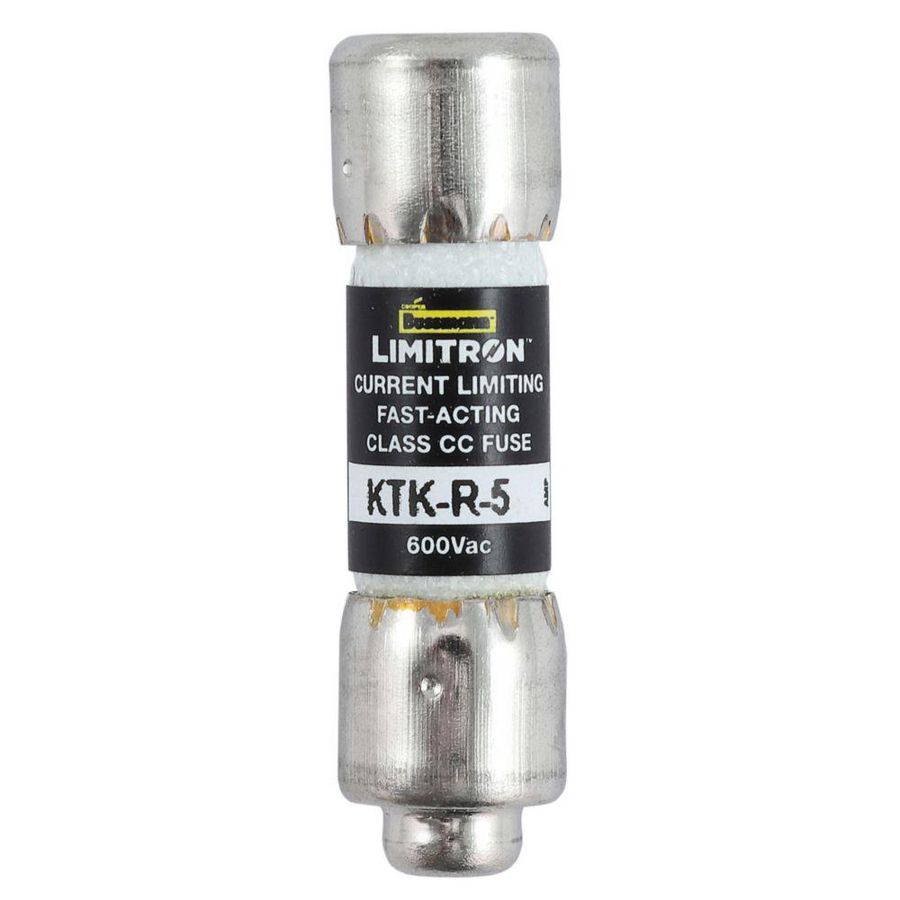 Zekering laagsp. 5A AC 600V 200kA 10x38 CC UL afk VVE=10