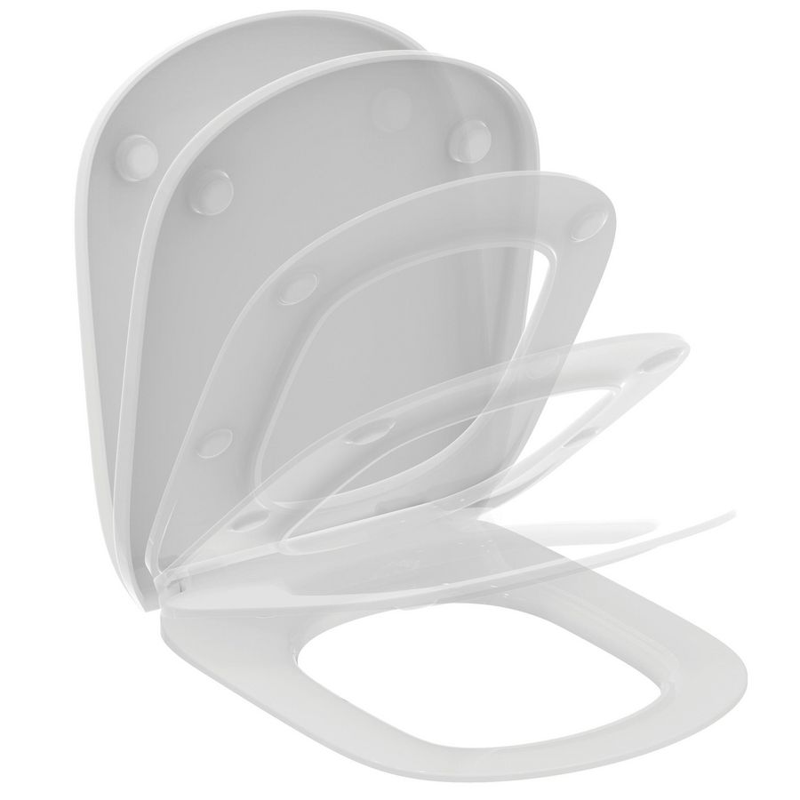 Zitting & Deksel Wrapover SC Ure imls+ T493201 Gl Wit Tesi