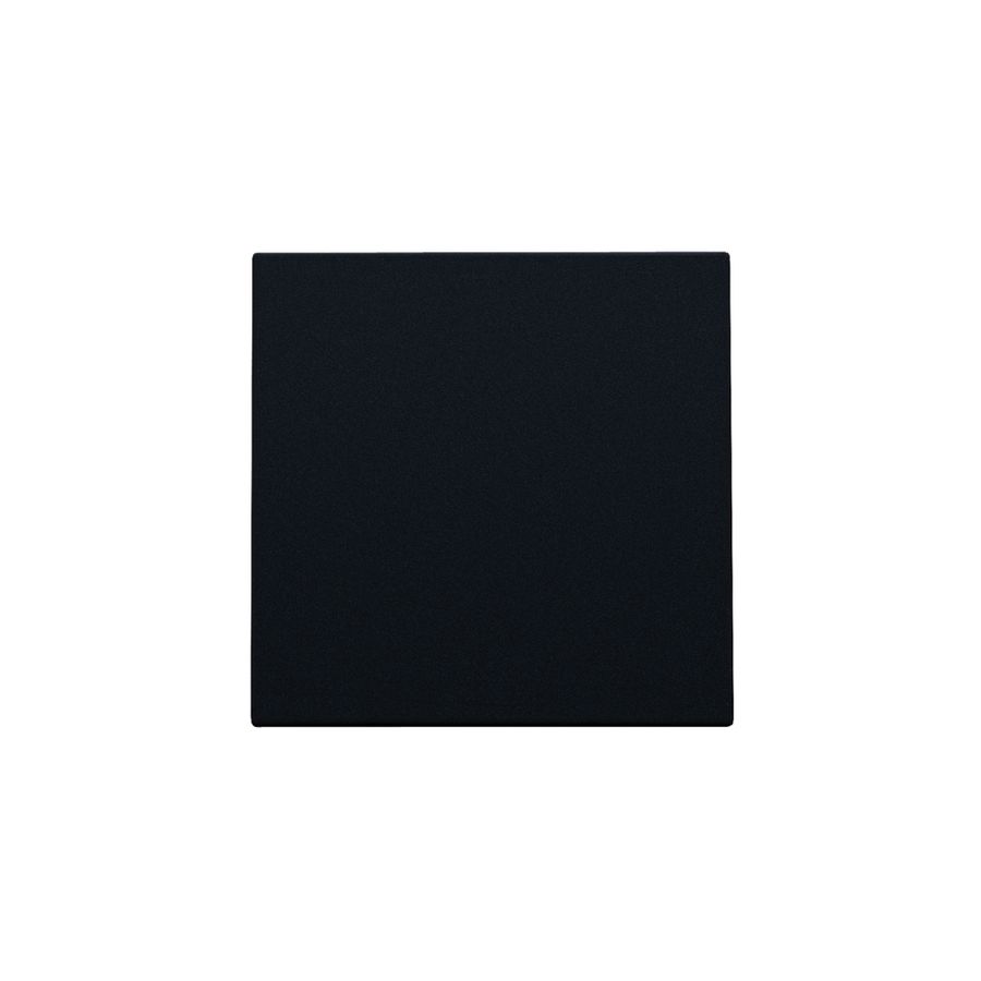 Spuitwaterdichte blindplaat black coated