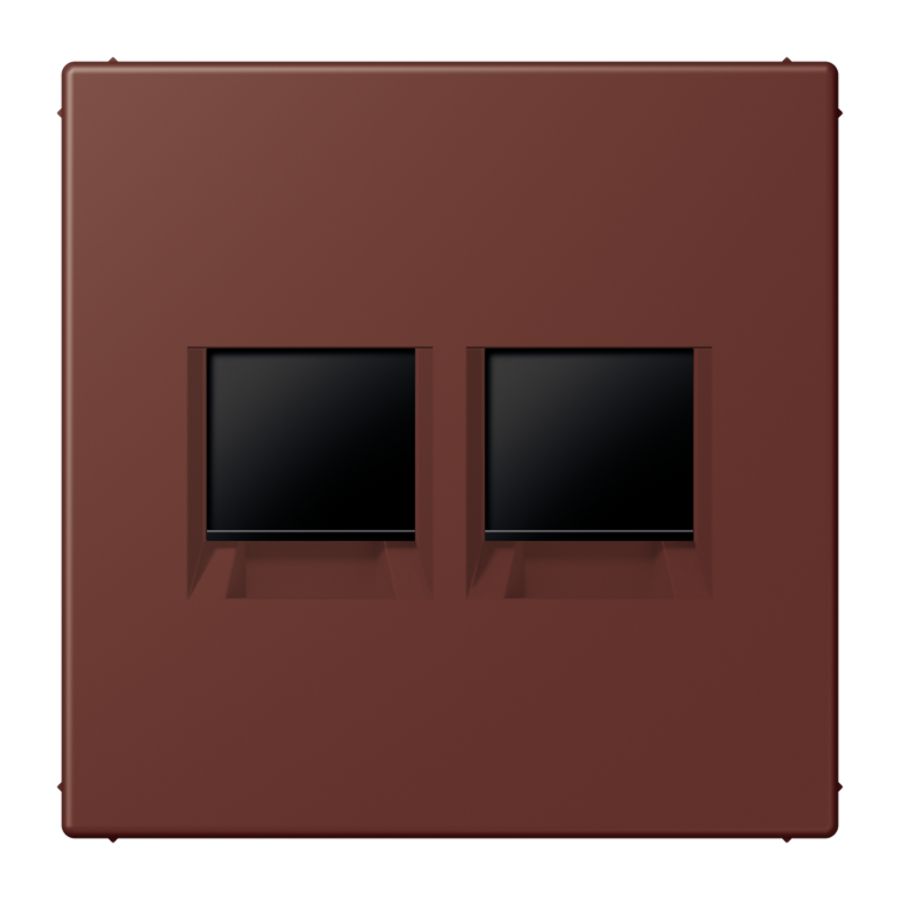 Afdekking 2-voudig AMP Radiall LC32120