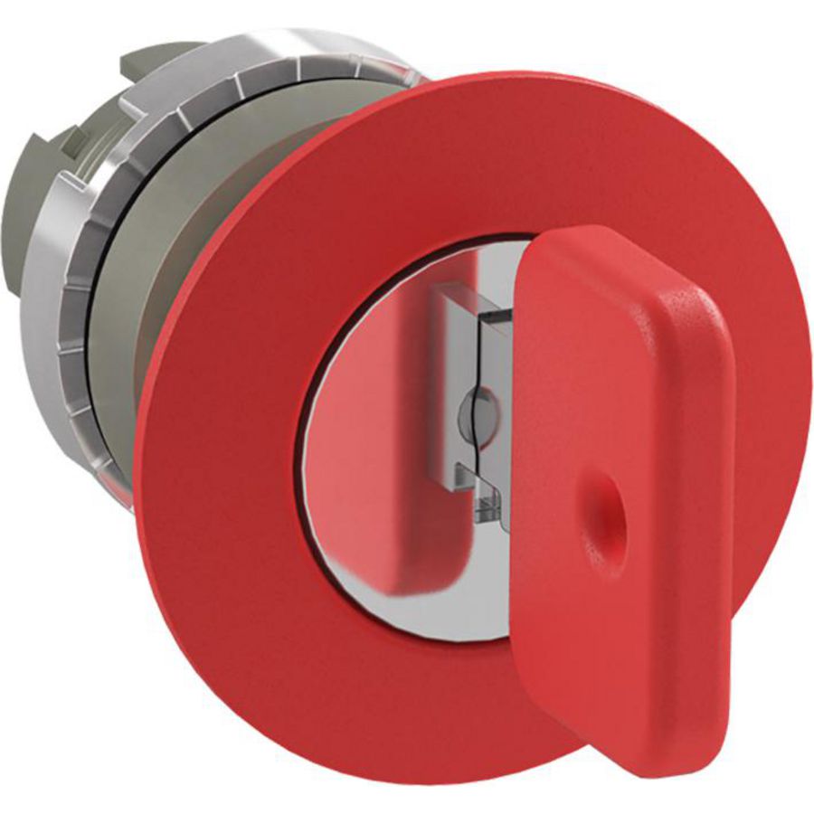 knop paddestoelknop Ø40mm ontgrendeling sleutel 37