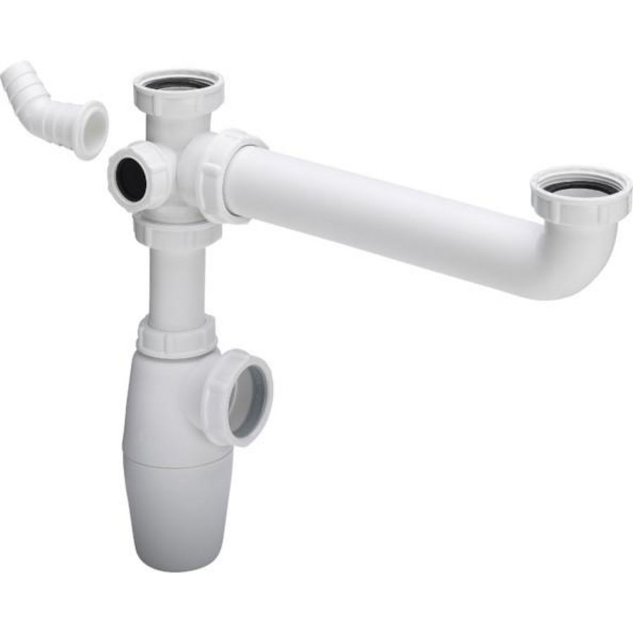 Afvoerplug Spec. 1 1/2x40 kunststof/wit