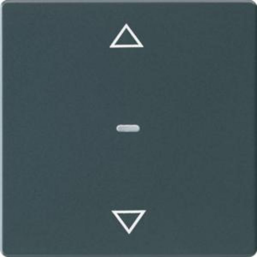 Drukknopmodule afdekking 1-v pijlsymbool berker Q.1/Q.3/Q.7