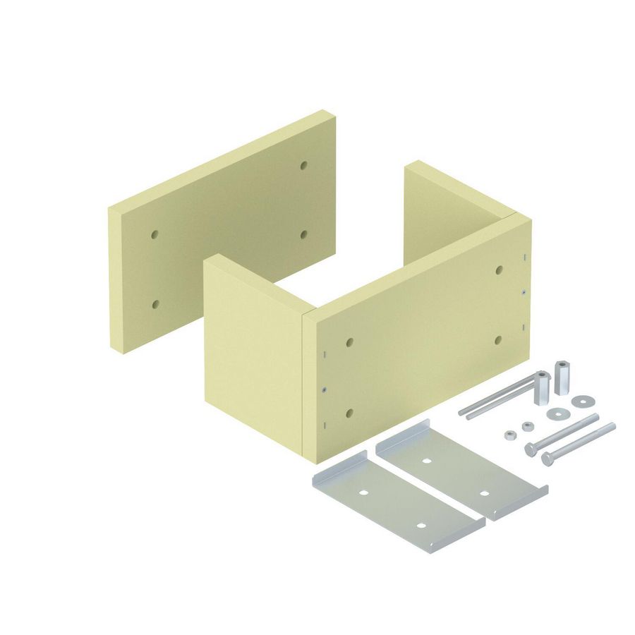 Trekontlasting voor verticale kabelinstallat. 360x225x200