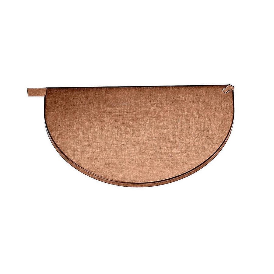 Koperen separatieschot M37 links