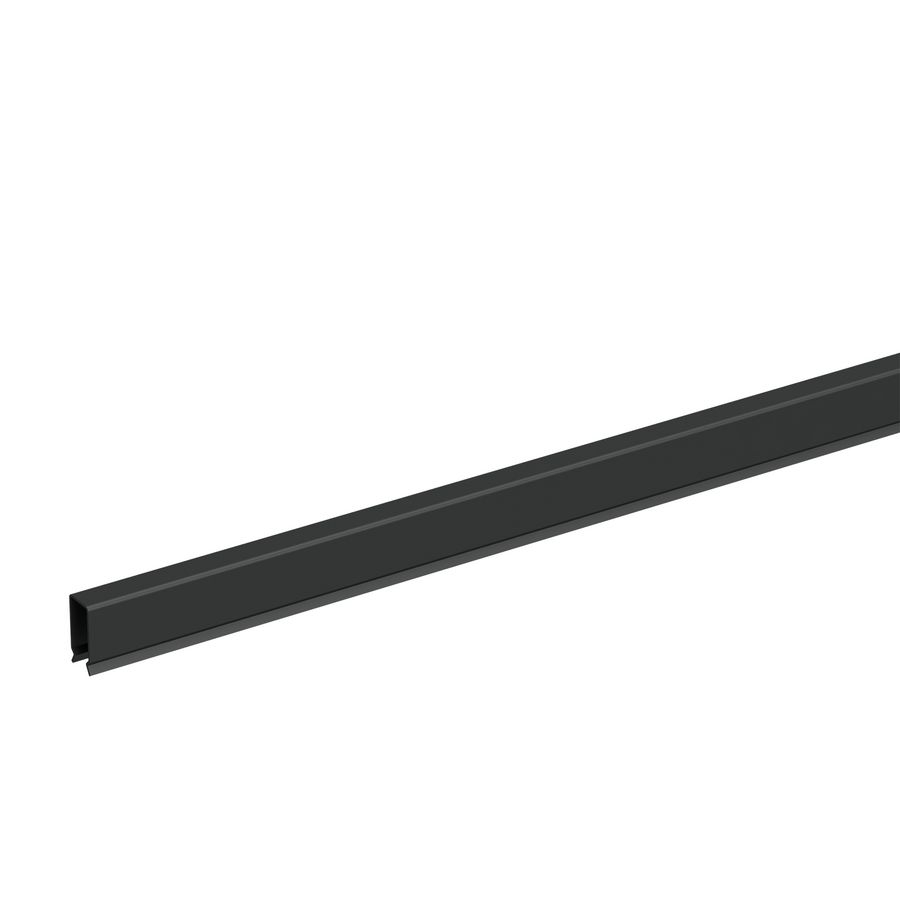 Lameldrager wandgoot ventilatie RIB TTA-G10 WGX zwart RAL9017