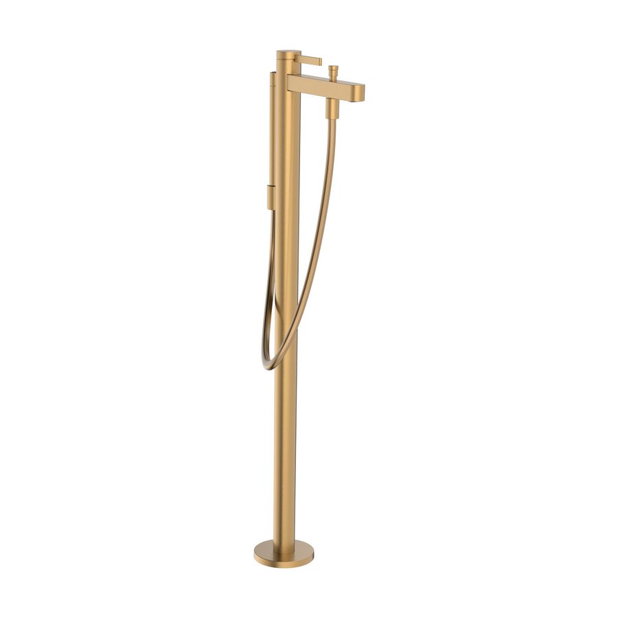 Vrijstaande badmengkraan opbouw Finoris Brushed Bronze
