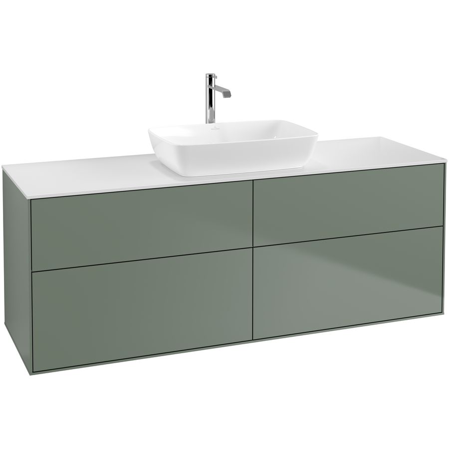 Wastafelonderkast Finion 1600x603x501mm Olive Matt Lacquer G85100GM