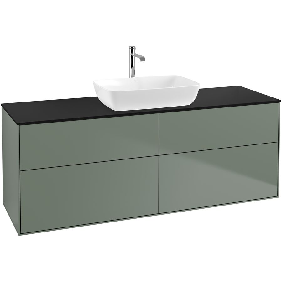 Wastafelonderkast Finion 1600x603x501mm Olive Matt Lacquer G85200GM