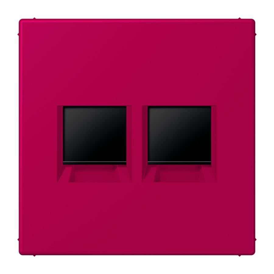 Afdekking 2-voudig AMP Radiall LC32101