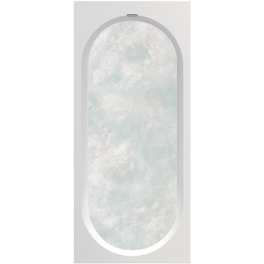 Ligbad rechthoek Quaryl 180x80cm Wit Alp (CE) Watert UCE181OBR2B1V01