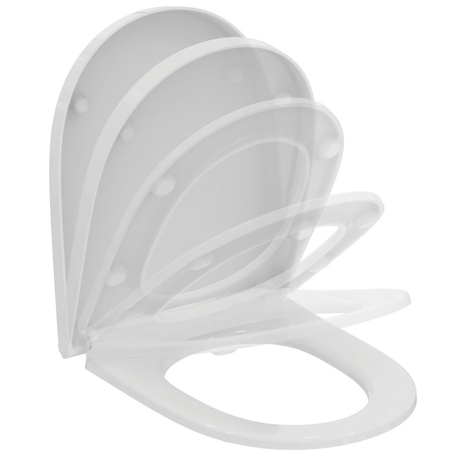 Closetzitting i.life o wrapover 350x435x45mm glanzend wit softclose