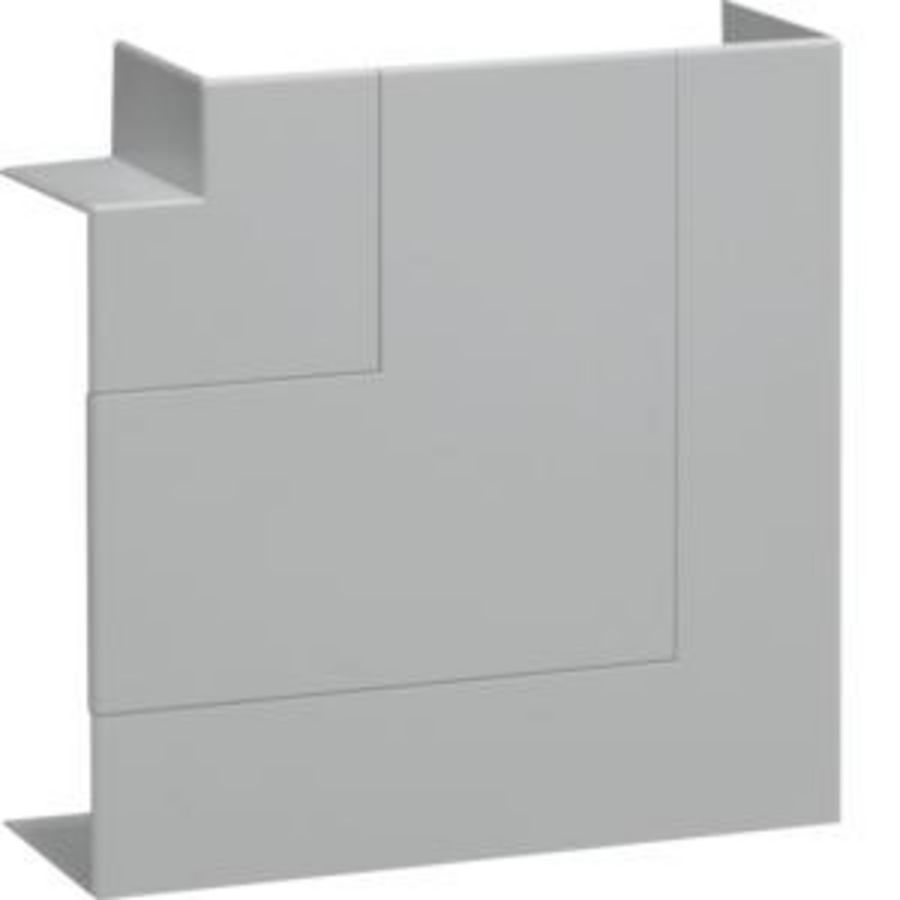 Vlakke hoek BR65 65x170mm halogeenvrij lichtgrijs