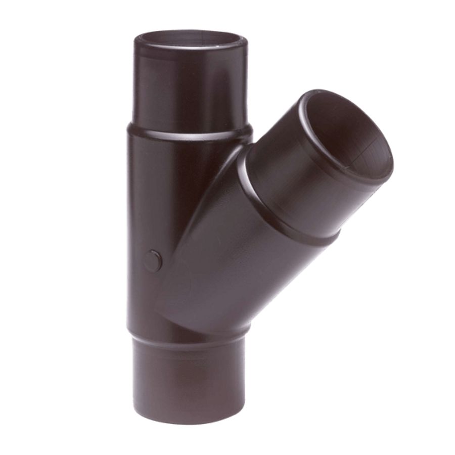 PE100 L T-stuk 45° 50mm PN16