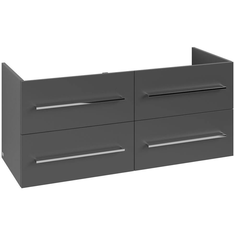 Wastafelonderkast Avento 1180x514x484mm Graphite A89300VR