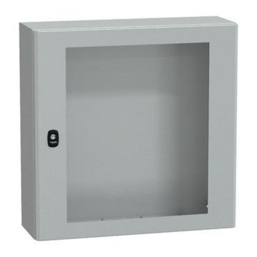 Kast Ruitdeur 600x600x200mm IP66 IK08 Spacial S3D