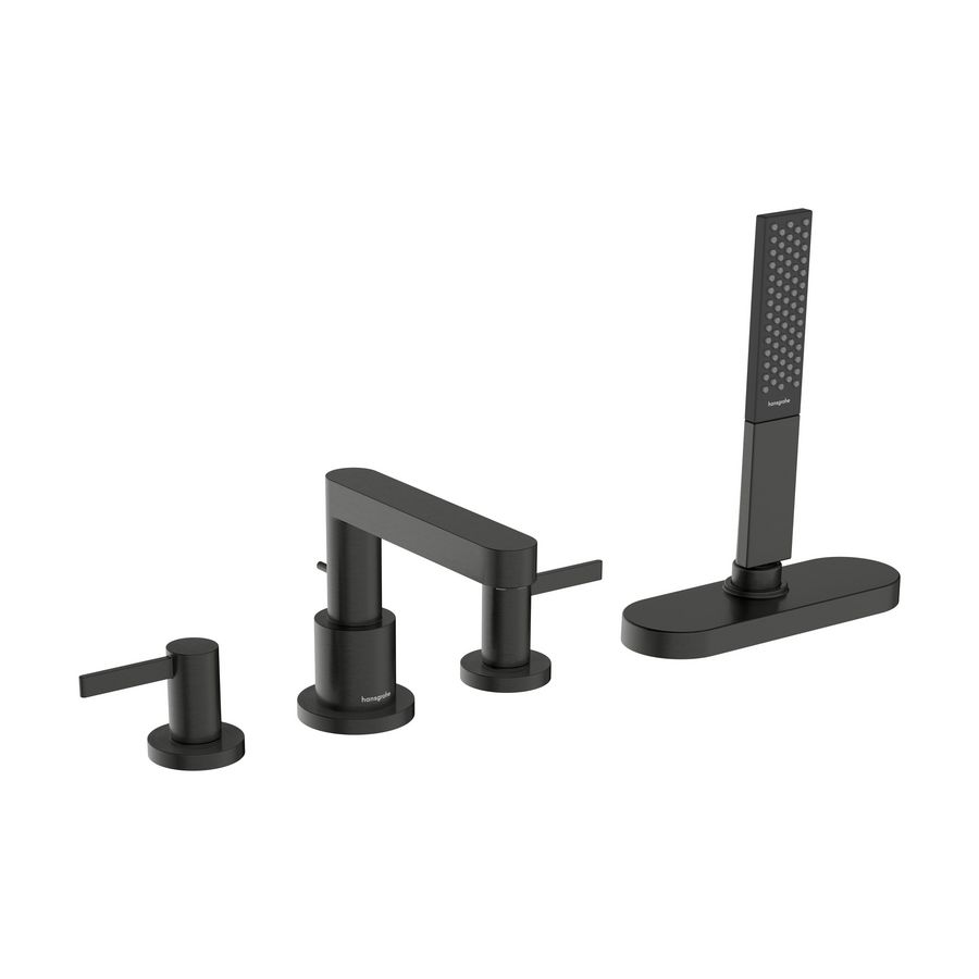4-gats badrandmengkraan + sBox Finoris Brushed Black Chrome