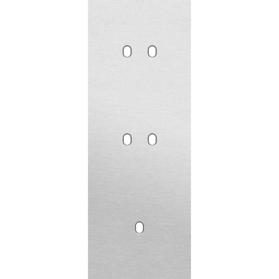 Afdekplaat 3-voud vertic. 71mm centerafst 155-57954