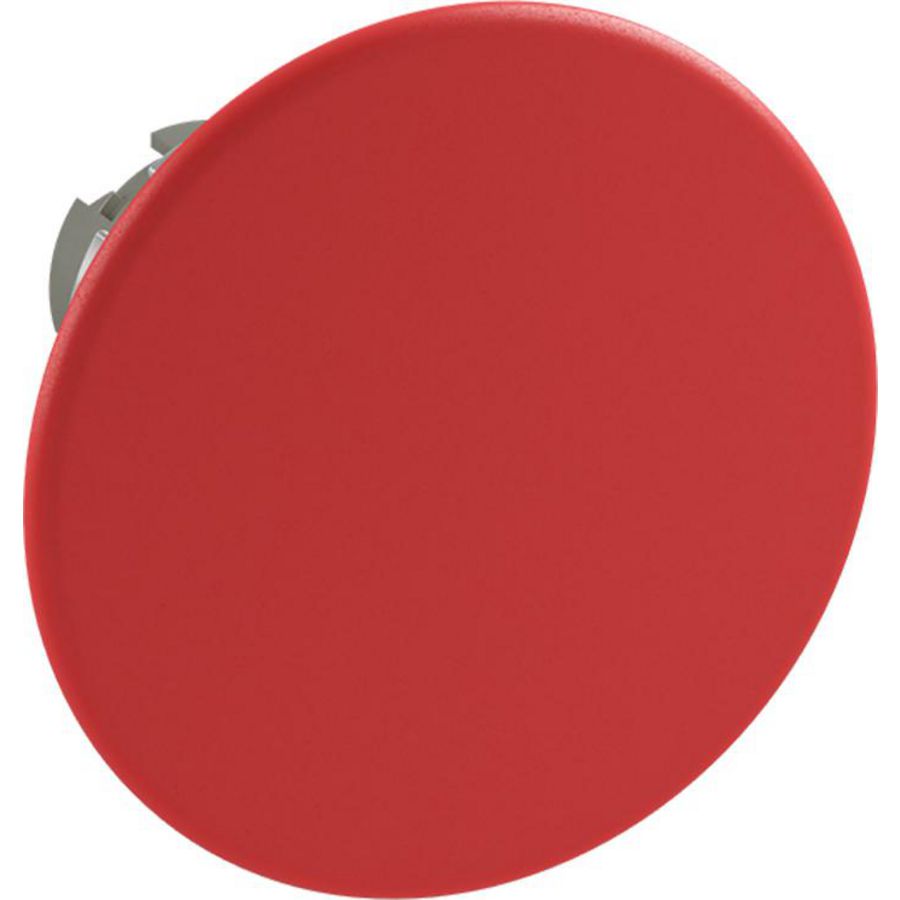 Drukknop paddestoeldrukknop Ø60mm terugverend rood