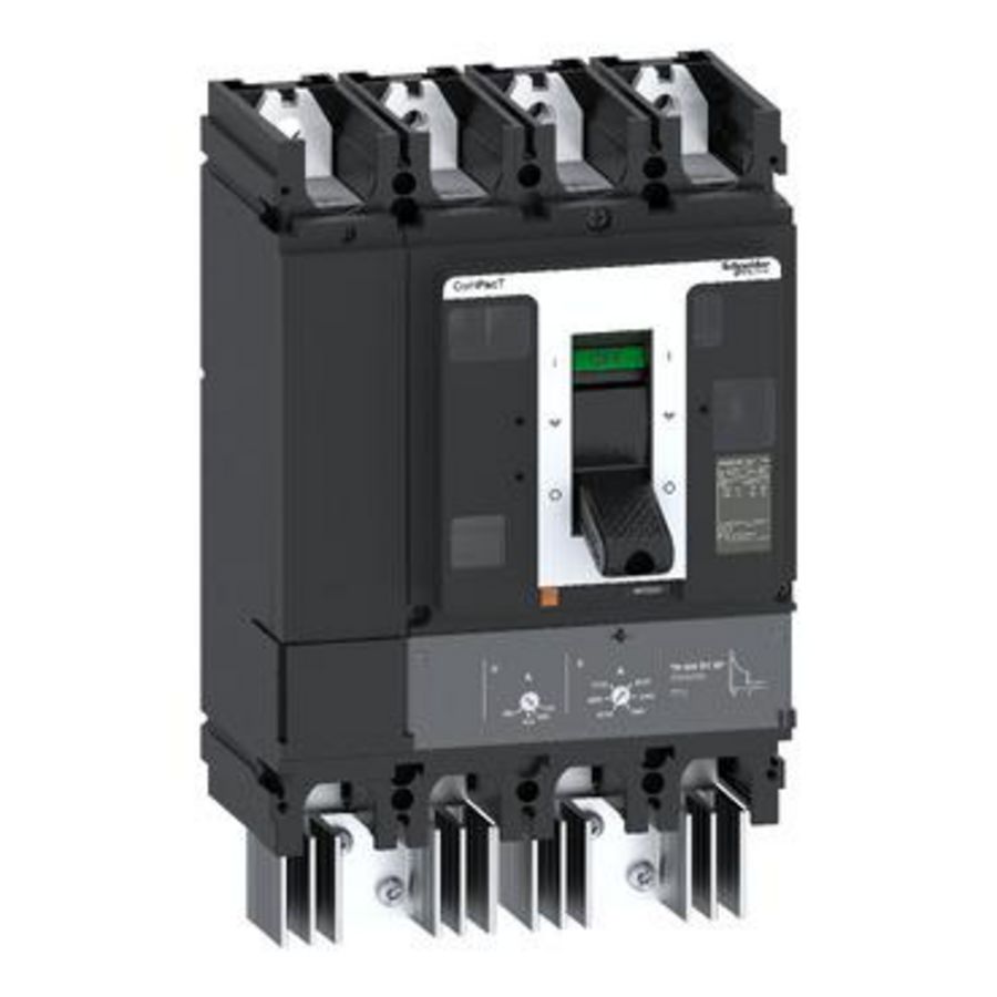 Circuit breaker, ComPacT NSX500 TM DC EP, 50kA/1500VDC, 4 po