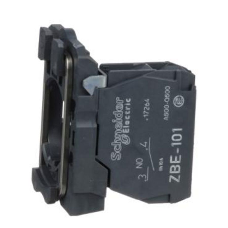 Drukknophouder Ø22mm 1NO Schroefklemmen Harmony XB5