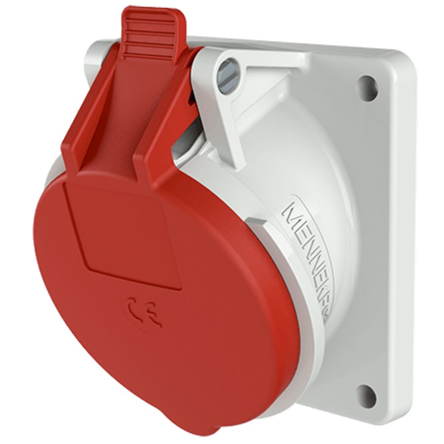 Inbouwwandcontactdoos 16A 4-polig  6H 400V IP44 TwinCONTACT