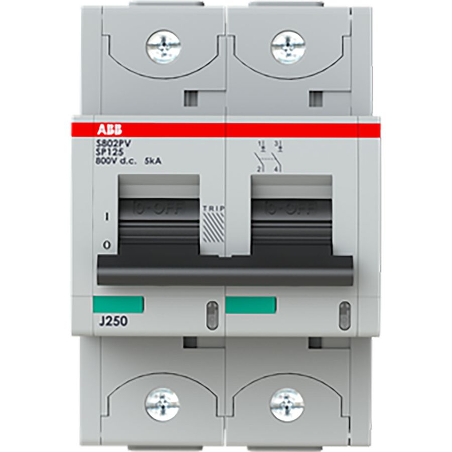 Installatieautomaat S802PV-SP125