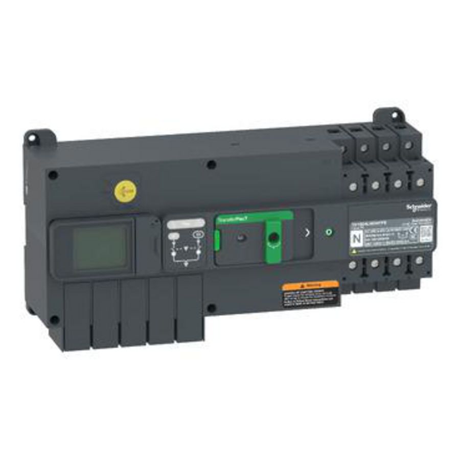100A 4P HMI LCD Transfer Switch TransferPacT Active Automat.