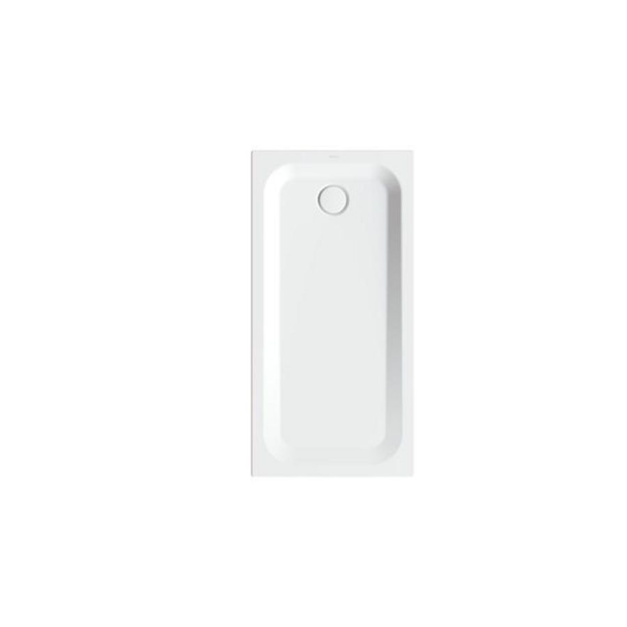 Douchebak geglazuurd staal BetteUltra 1400x700x35mm wit AS antislip Sense afvoer Ø90mm