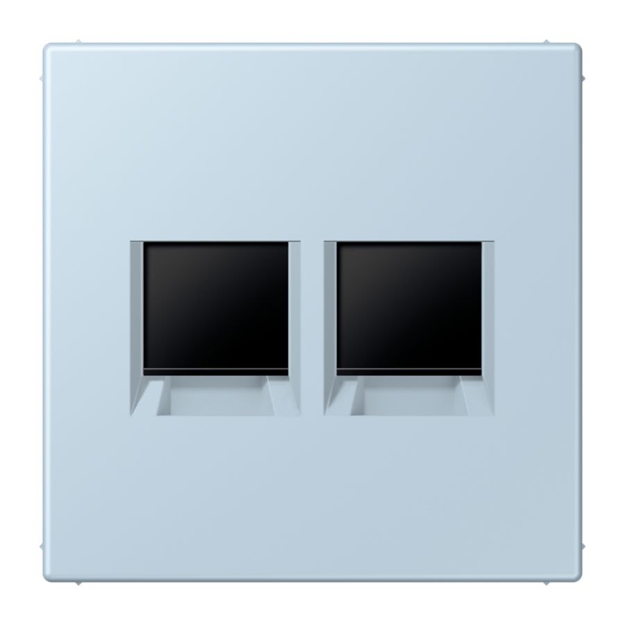 Afdekking 2-voudig AMP Radiall LC32022