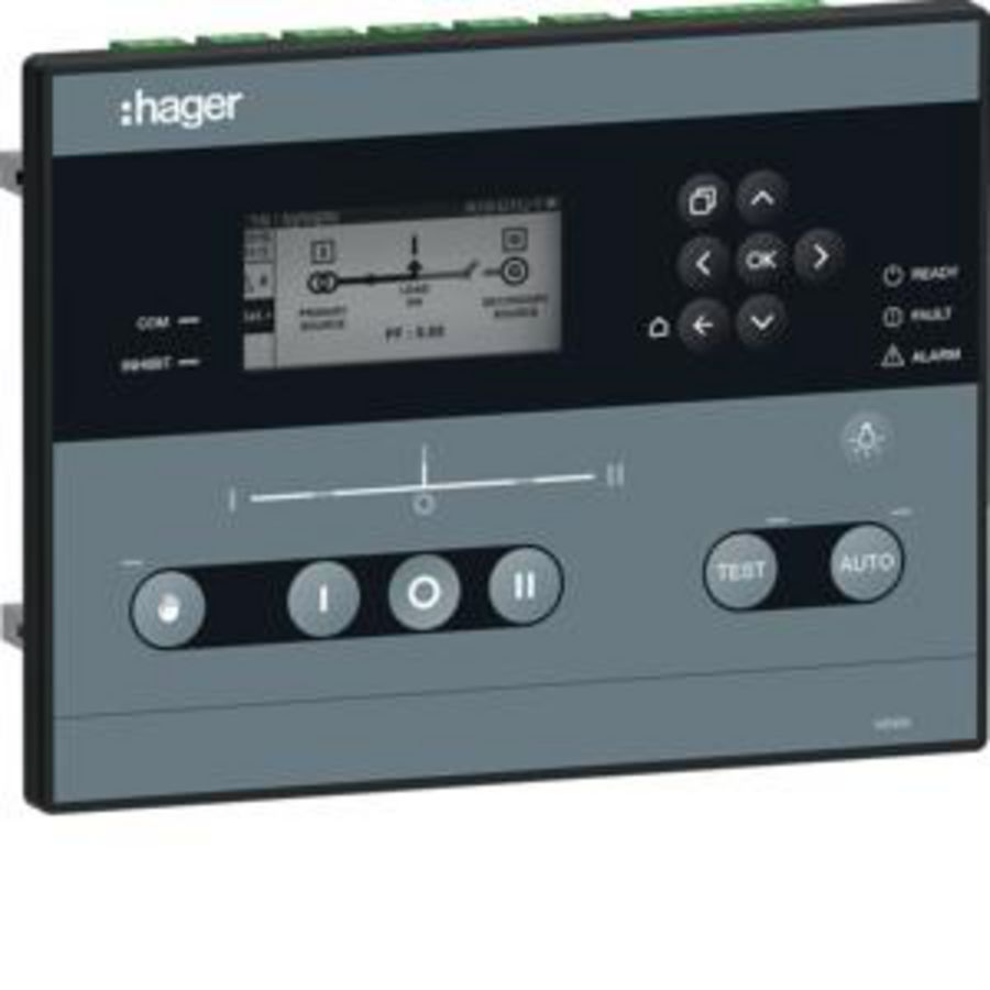Vermogensomschakelaars ATS controller + COM HIB & scheiders