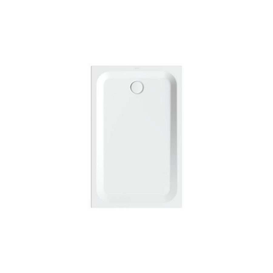 Douchebak geglazuurd staal BetteUltra 1400x900x35mm wit AS antislip Sense afvoer Ø90mm