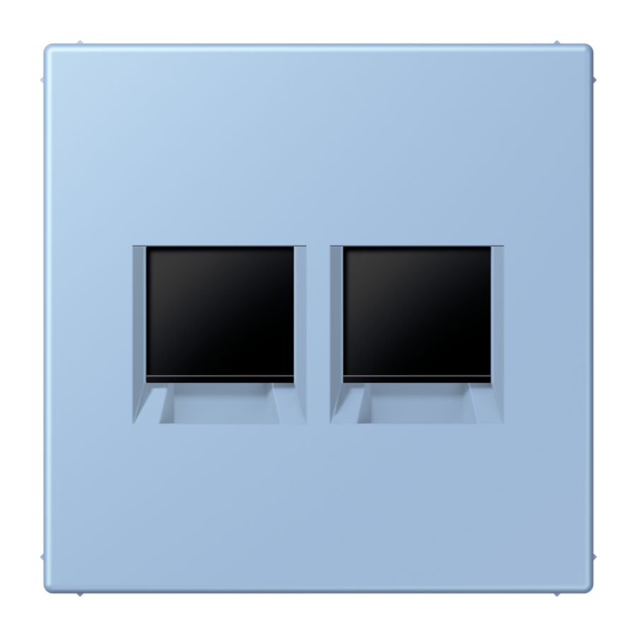 Afdekking 2-voudig AMP Radiall LC32021