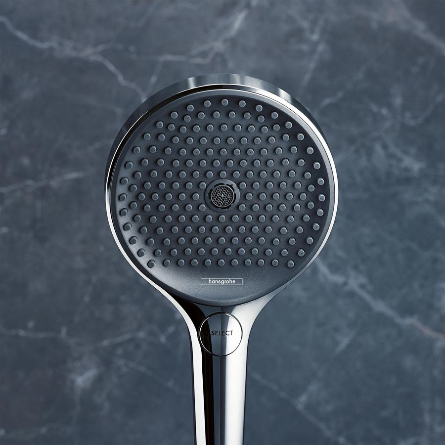 Rainfininty douchseset 130 3 straalsoorten chroom