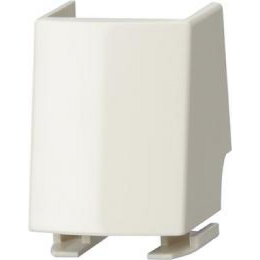 Adapter kabelinvoer kanaal 13x25mm K/P25 Opbouw creme wit