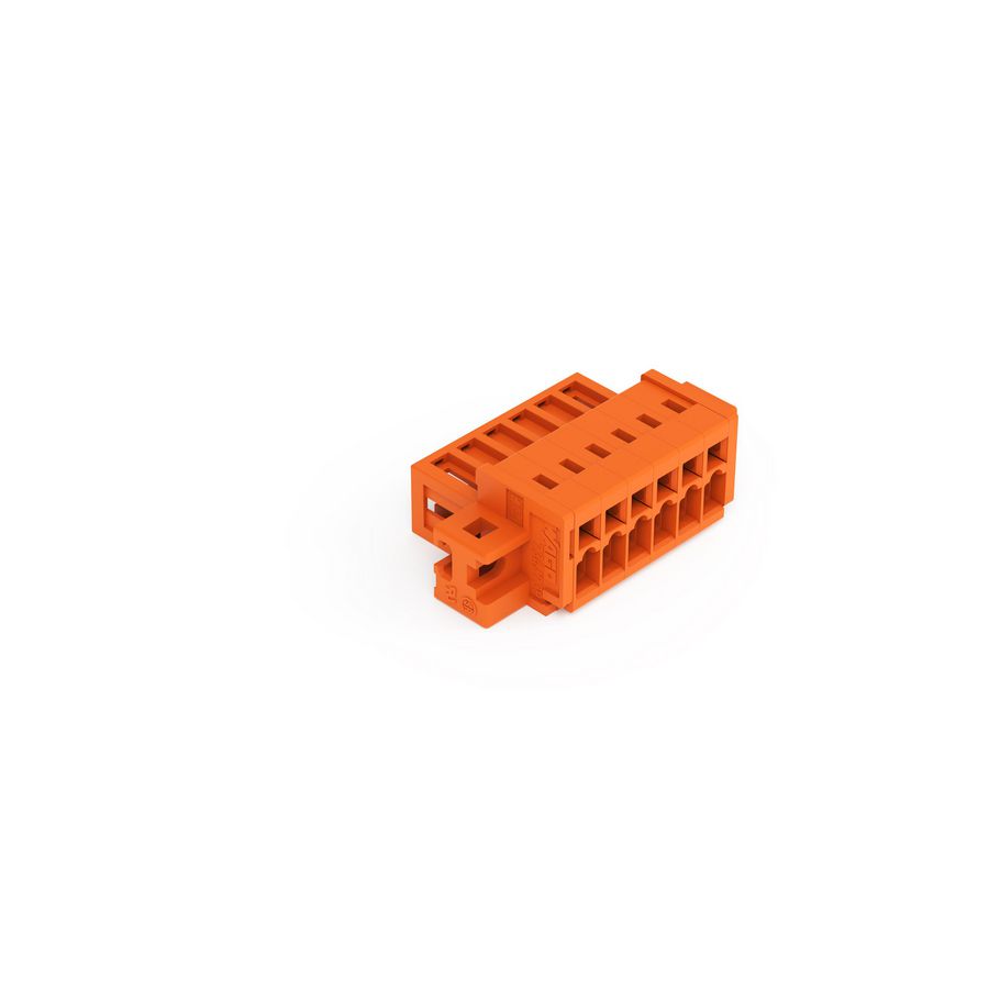 1-draads male steker 1,5mm² oranje 734-336/019-000 VVE=50
