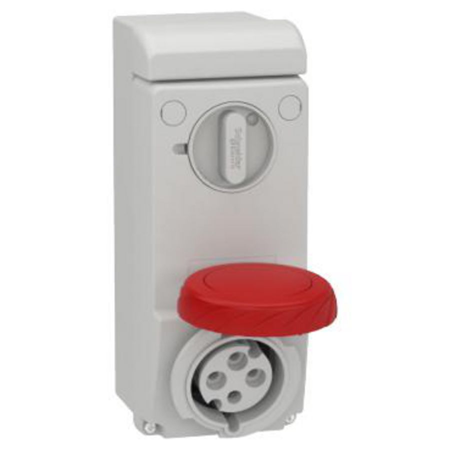 WCD Vergrendelbaar 3P+A 32A 400-440V AC 3h PratiKa/Unika