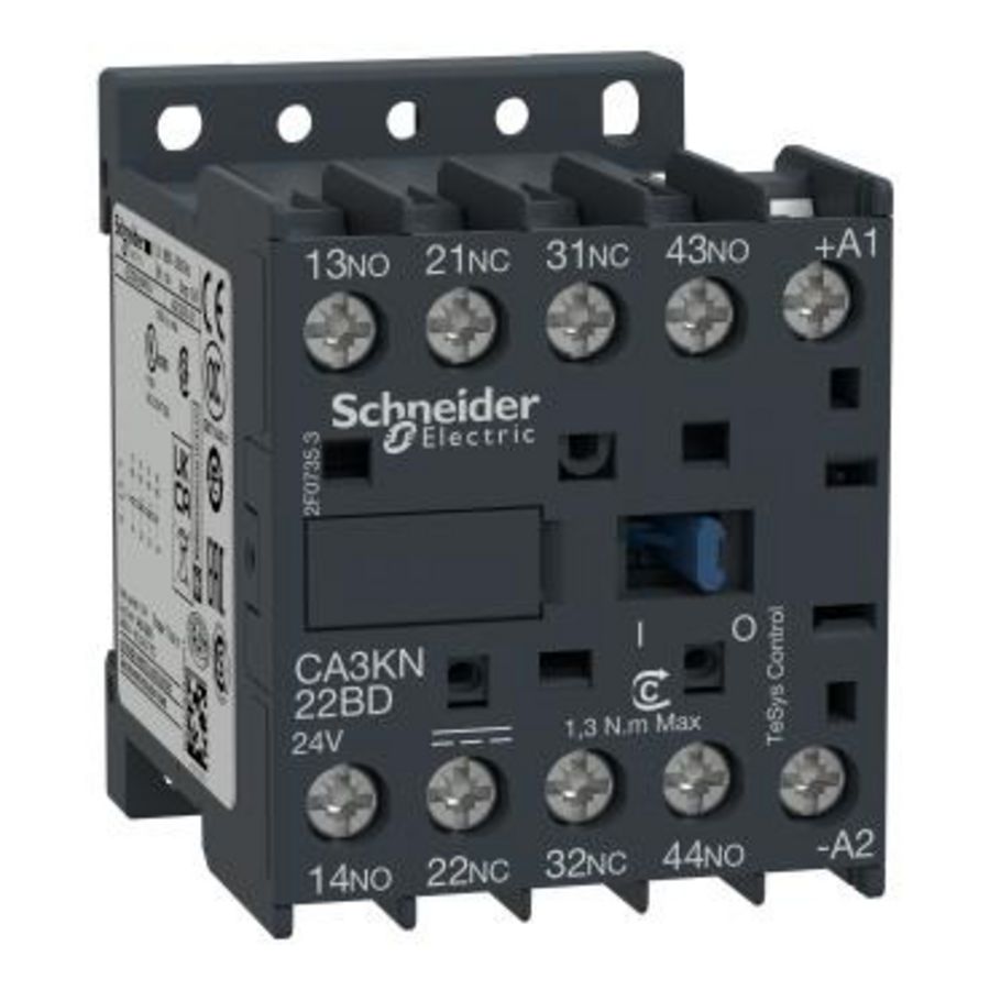 Hulpcontactor 2M+2V <=690V Stuurspanning 12V DC Schro K