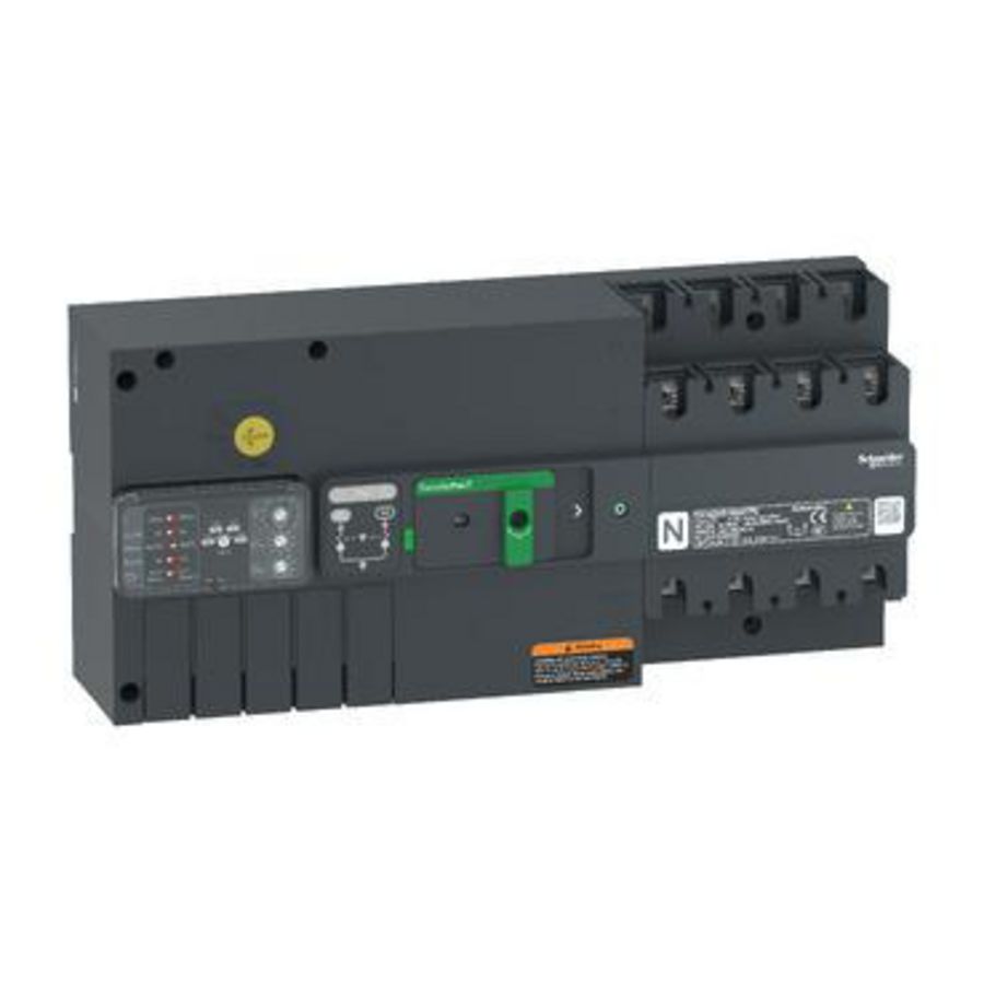 125A 4P HMI draai switc Transfer Switch TransferPacT Automat