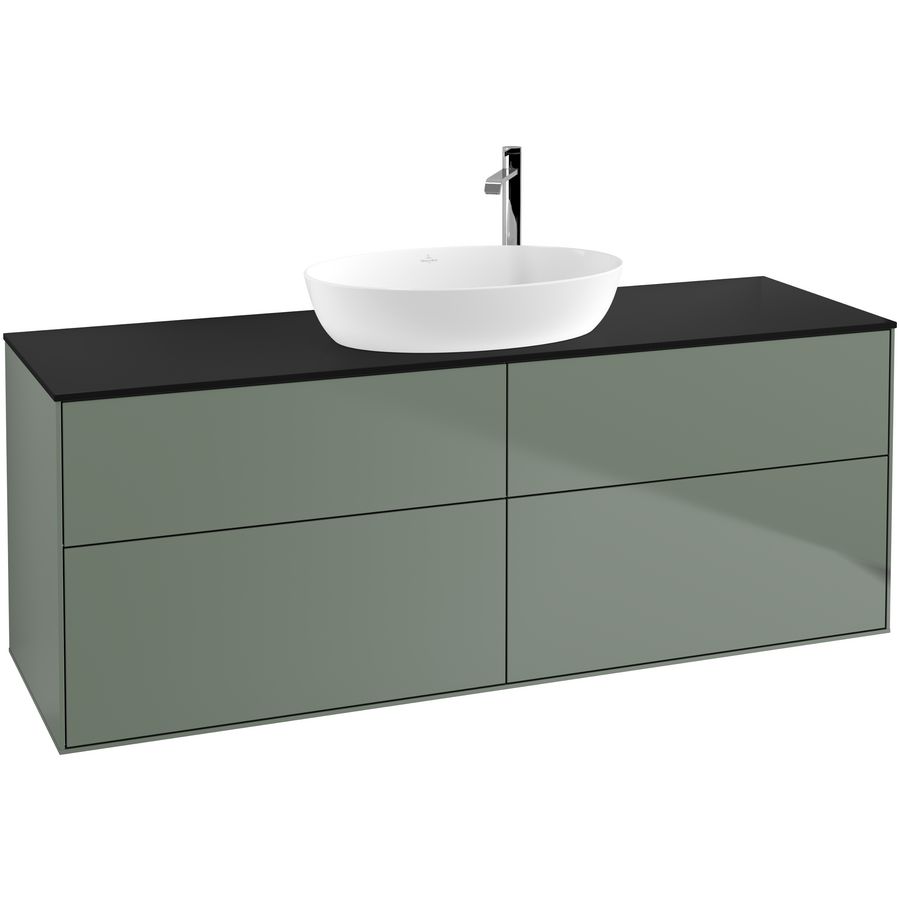 Wastafelonderkast Finion 1600x603x501mm Olive Matt Lacquer G97200GM