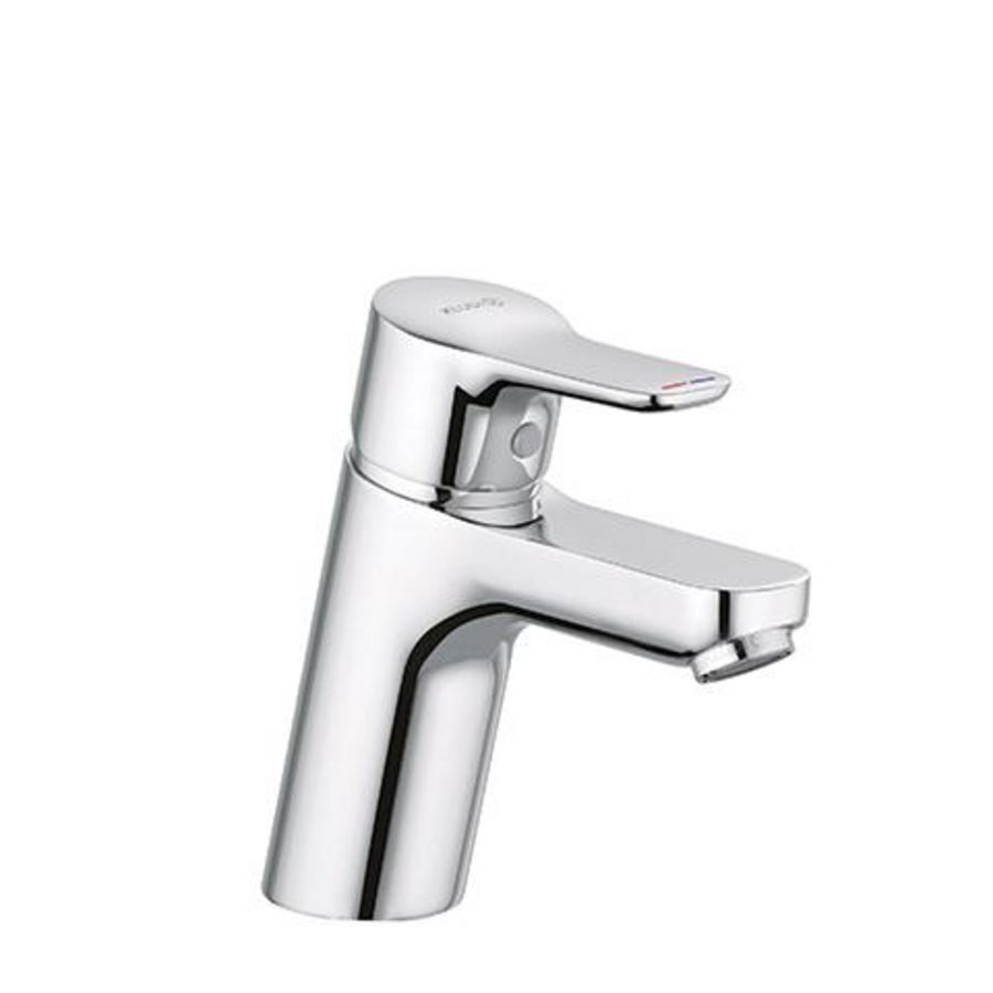 Pure&easy wastafelmengkraan zonder waste 70 ld chroom