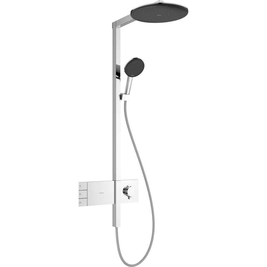 Showerpipe 300 2 straalsoorten ShowerSelect comfort Raindance Alive S chroom